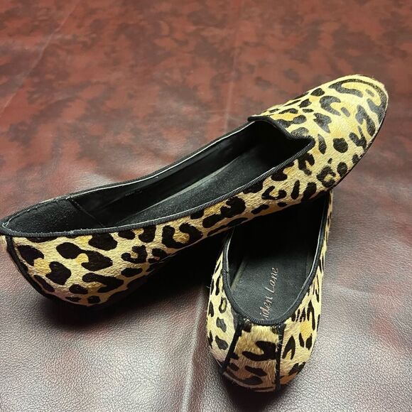Maiden Lane‎ leopard print flats, size 7 1/2 - Picture 8 of 16